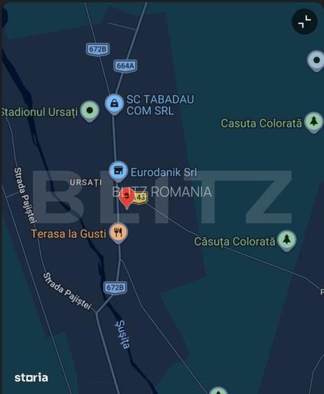 Spatiu comercial de inchiriat, 60 mp Ursati