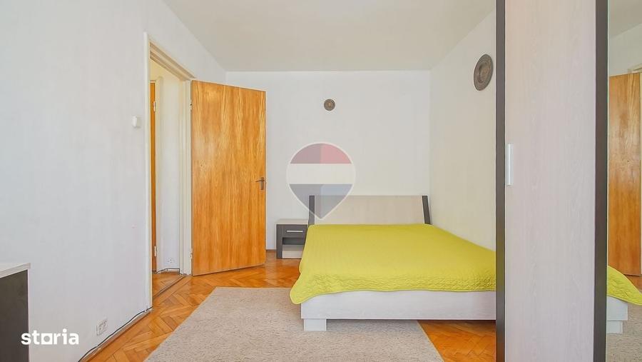 SUPER ZONA 2 camere|48 mp + balcon, etaj 1 | Centrul Civic |COMISION 0 - 4