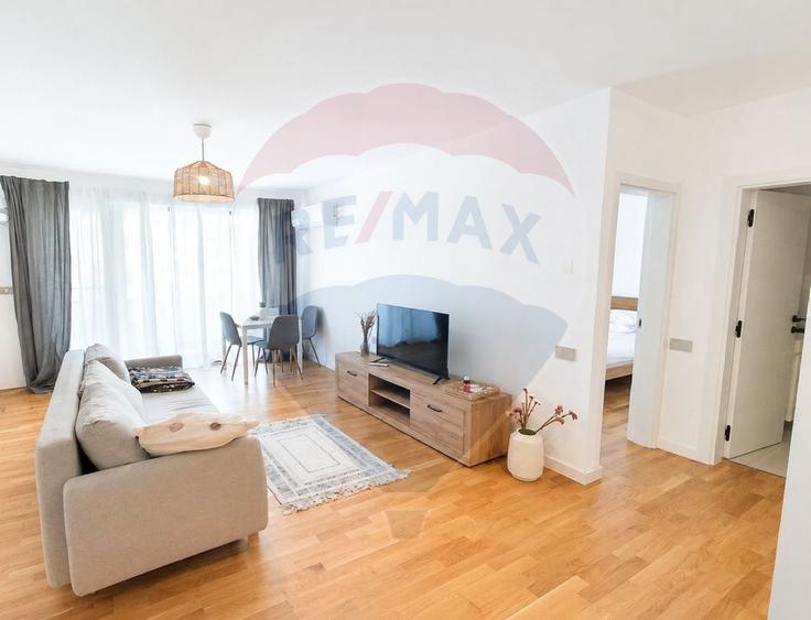 Apartament cu 2 camere semidecomandat în Dacia