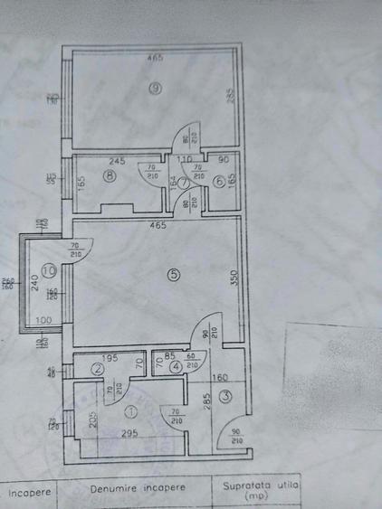 Apartament cu 2 camere în Podu Roș