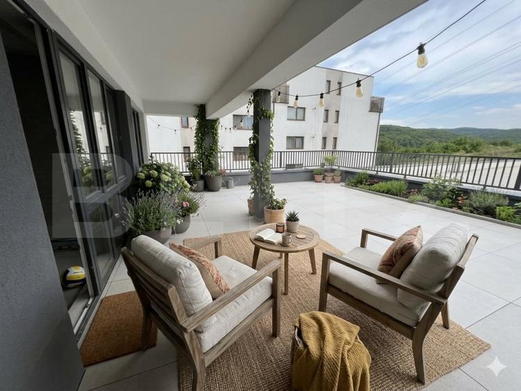 Apartament cu 2 camere semidecomandat în Florești — fotografia 1