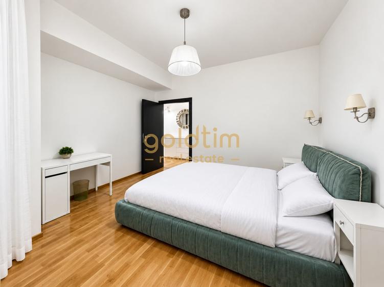 Apartament cu 3 camere semidecomandat, mobilat în Pipera