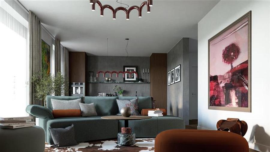 Apartament cu 2 camere nedecomandat în Aradului