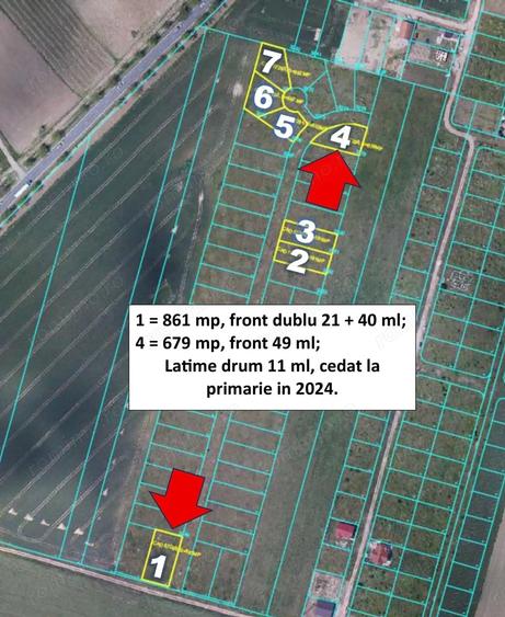 Teren de 533 mp, în Gepiu