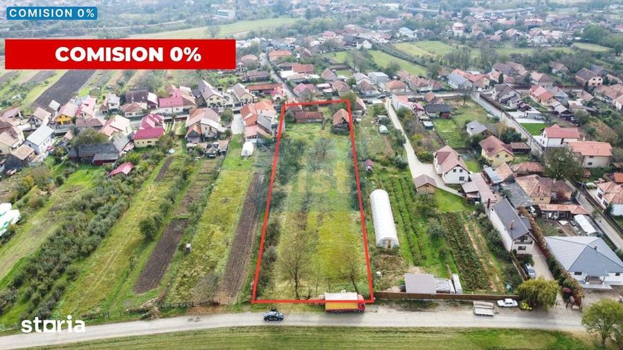 Teren de 4200 mp, în Gilău