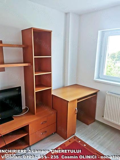 Apartament cu 3 camere, mobilat în Văcăresti