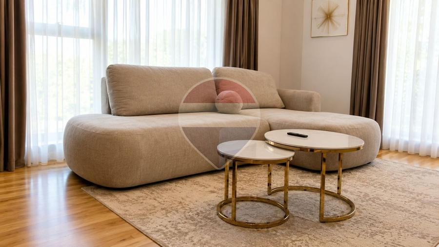 Apartament cu 2 camere decomandat, mobilat în Băneasa