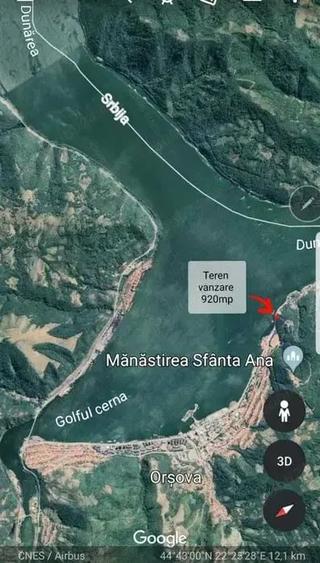 Teren de 920 mp, în Sud