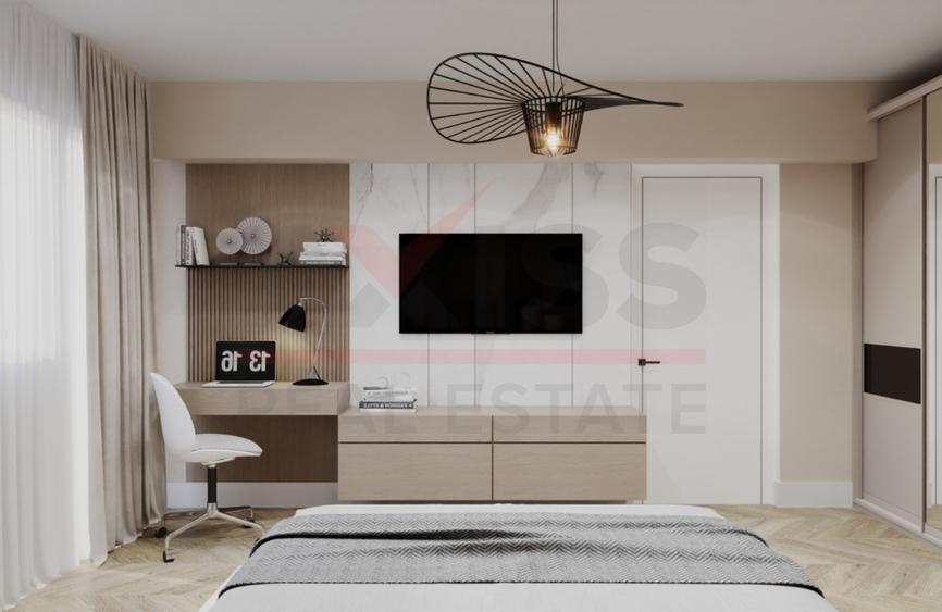 Apartament cu 2 camere decomandat, mobilat în Capitol
