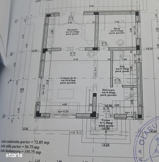 Casă cu 4 camere cu Teren 400 Mp în Tomești