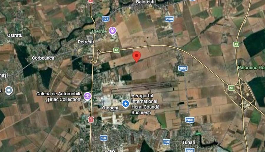 Teren intravilan de 9850 mp, în Nord