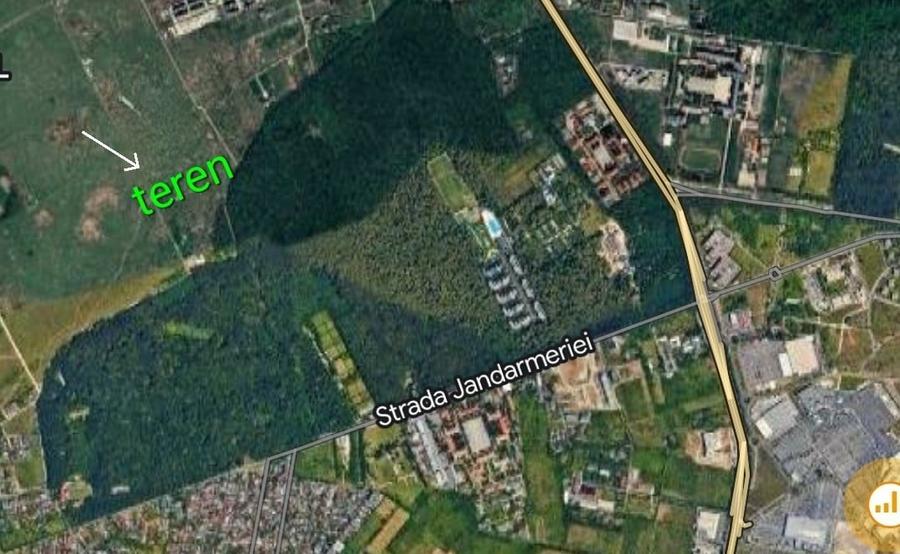 Teren Construcții intravilan de 2505 mp, în Băneasa