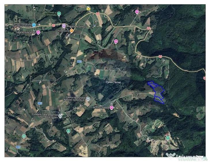 Casă cu 5 camere cu Teren 55706 Mp în Valea Târnei