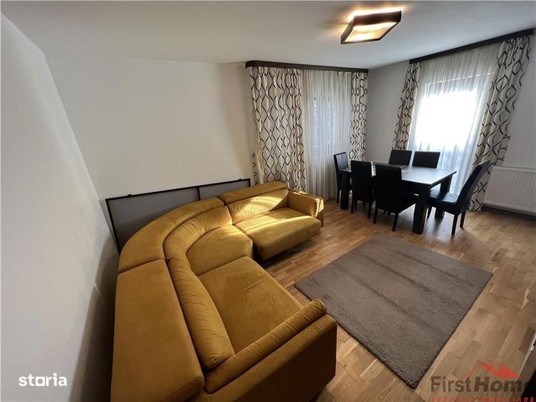 Apartament cu 3 camere, mobilat în Central