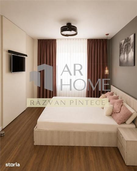 Apartament cu 3 camere decomandat, mobilat în Republicii