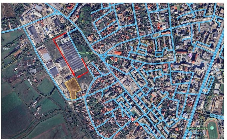 Teren de 11000 mp, în Traian