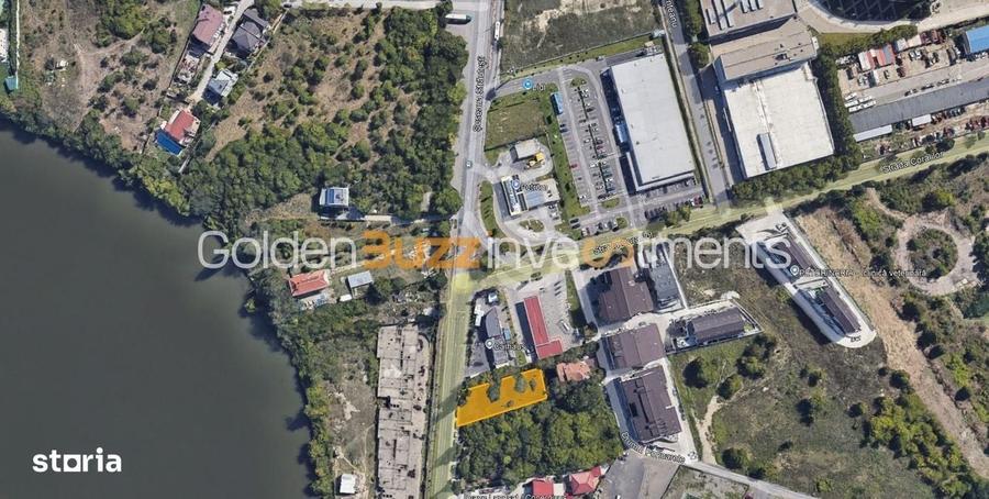 Teren 882 mp | Straulesti Petrom City | Deschidere 22 m - 1
