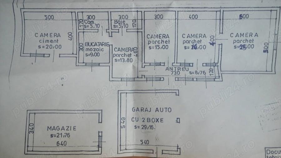 Vand-Schimb Casa zona centrala (Str. Traian), teren 2425 m2, Turda - 3