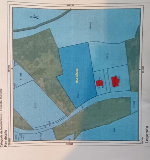 Teren Construcții intravilan de 3500 mp, în Cernatu