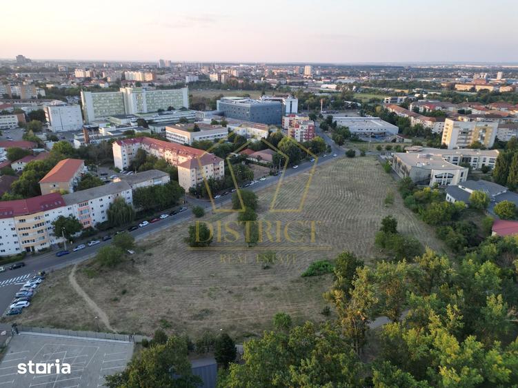Teren de 3855 mp, în Spitalul Județean