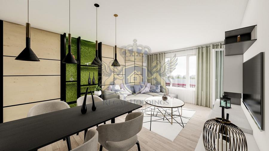 Garsoniera Modern,  44 Mp,Finalizat, Tractorul-Mall-Coresi - 4