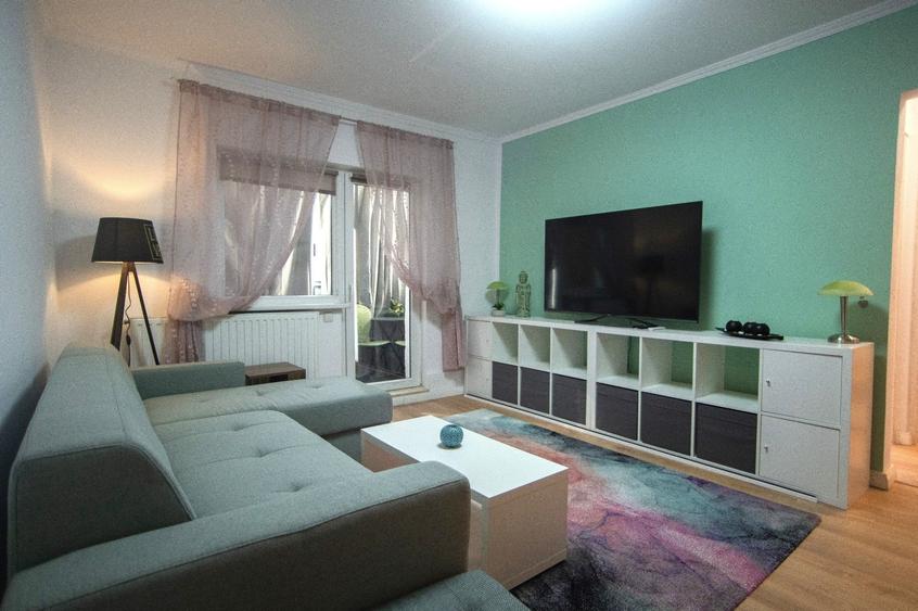 Apartament cu 2 camere decomandat, mobilat în Circumvalațiunii