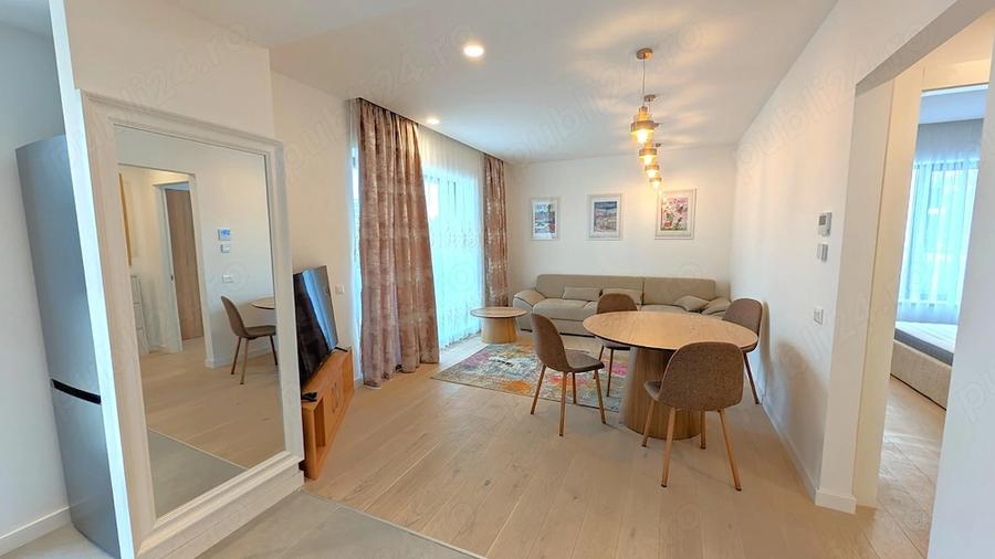 Apartament cu 2 camere decomandat în Pipera