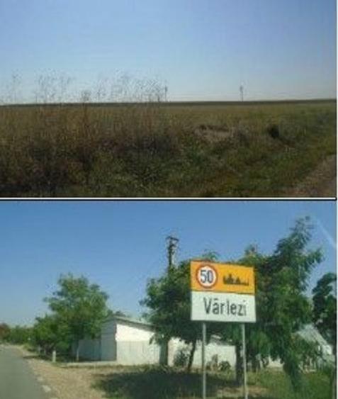 Teren de 5000 mp, în Vârlezi