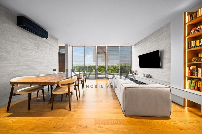 Penthouse cu 4 camere semidecomandat, mobilat în Gheorgheni