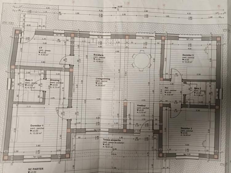 Casă individuală cu 3 camere cu Teren 600 Mp în Hereclean