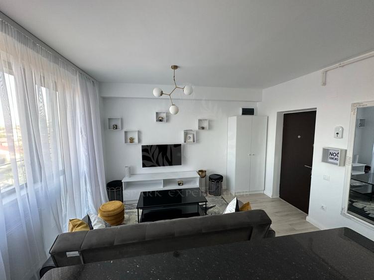 Apartament cu 2 camere decomandat, mobilat în Cantacuzino