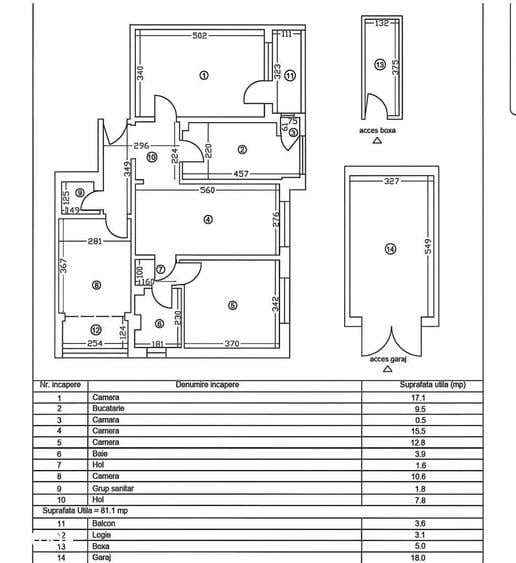 Apartament cu 4 camere decomandat, mobilat în ICIL