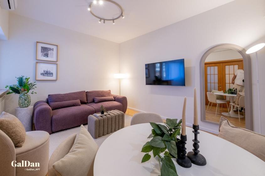 Apartament cu 2 camere, mobilat în Universitate