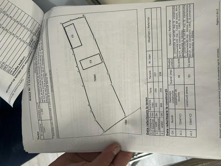 Casă cu 3 camere cu Teren 1400 Mp în Lopadea Veche