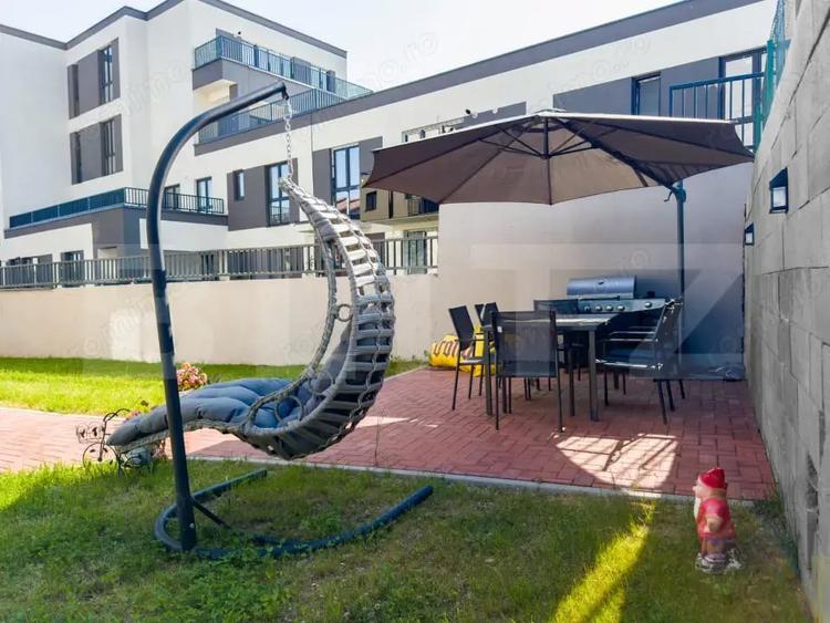 Oportunitate-Apartament cu gradina, 71 mp, complet mobilat ?i utilat, zona Vivo - 19