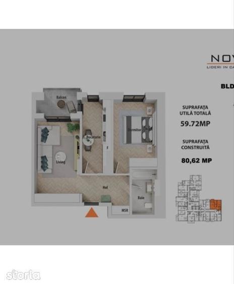 Novum Politehnica Apartament 2 camere, de vanzare - 2