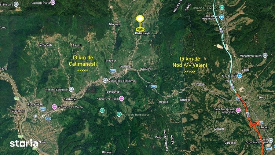 Casă cu 6 camere cu Teren 2327 Mp în Berislăvești