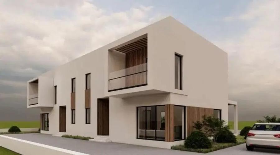 Duplex cu 5 camere cu Canalizare în Florești