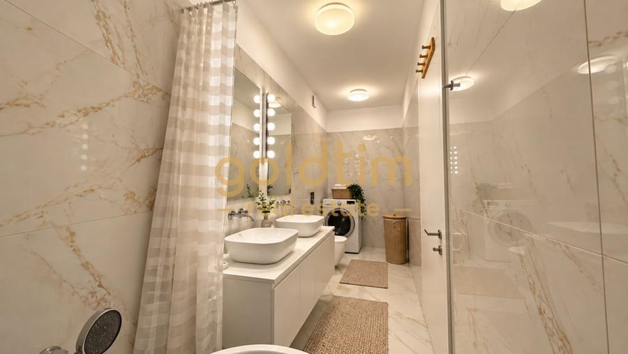 Apartament cu 2 camere decomandat, mobilat în Herăstrău