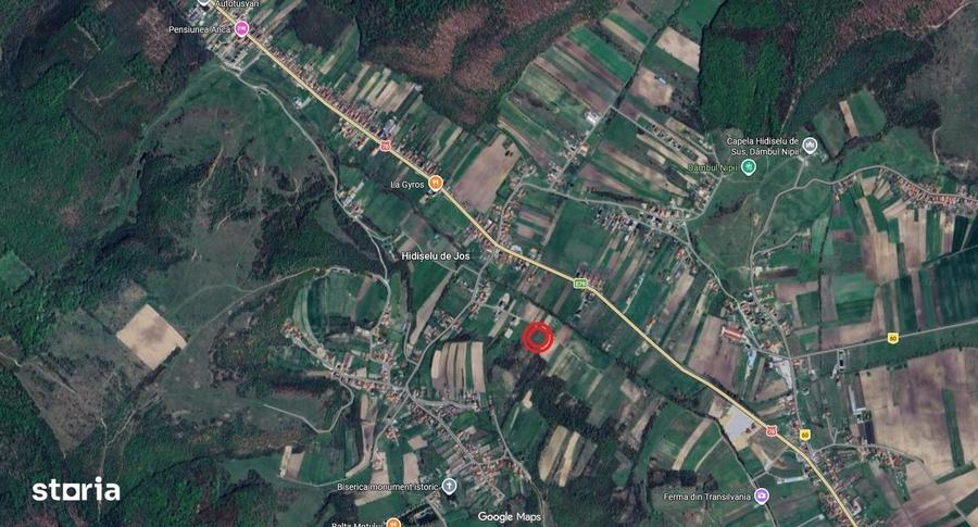 Teren de 2376 mp, în Hidiș