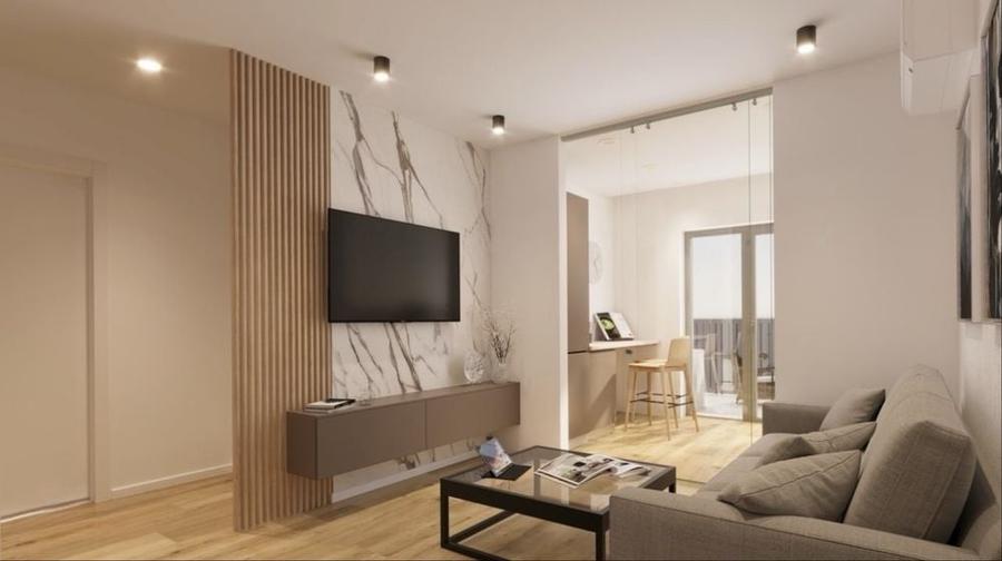 Apartament cu 2 camere în Cățelu