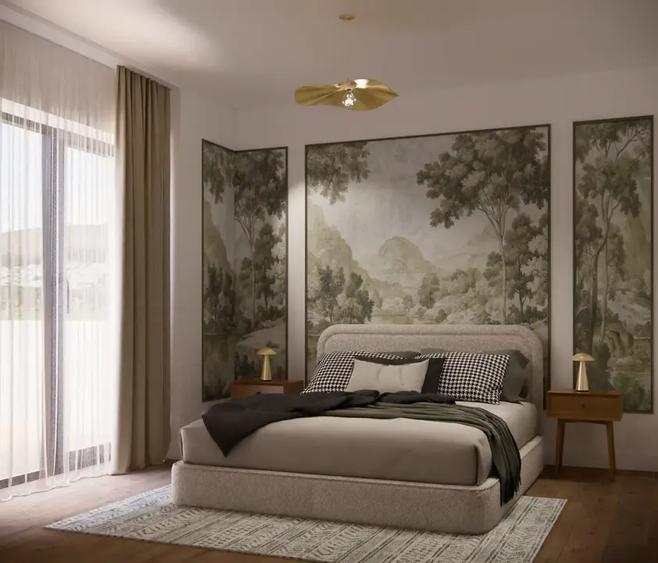 Apartament cu 3 camere decomandat, mobilat în Voluntari