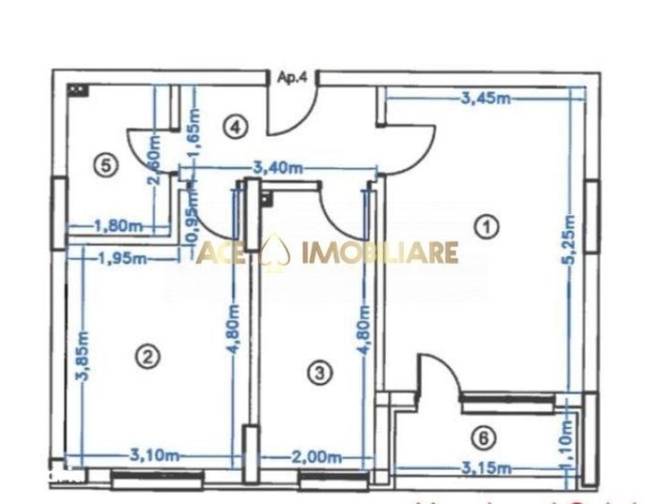 2 Camere de inchiriat | Pipera | Centrala proprie - 1