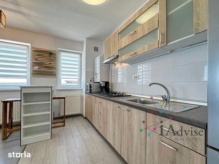 Apartament cu 2 camere, mobilat în Tractorul