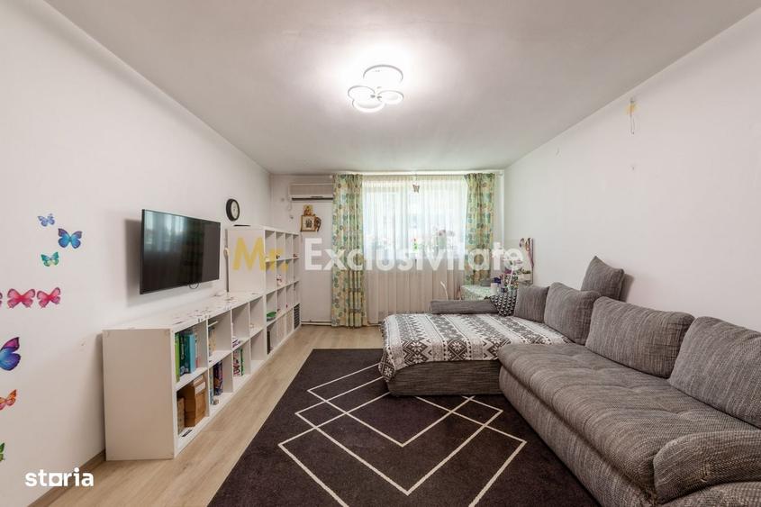 Apartament cu 3 camere semidecomandat în Central