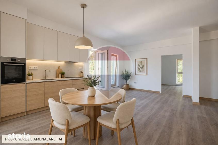 Apartament cu 3 camere în Tractorul