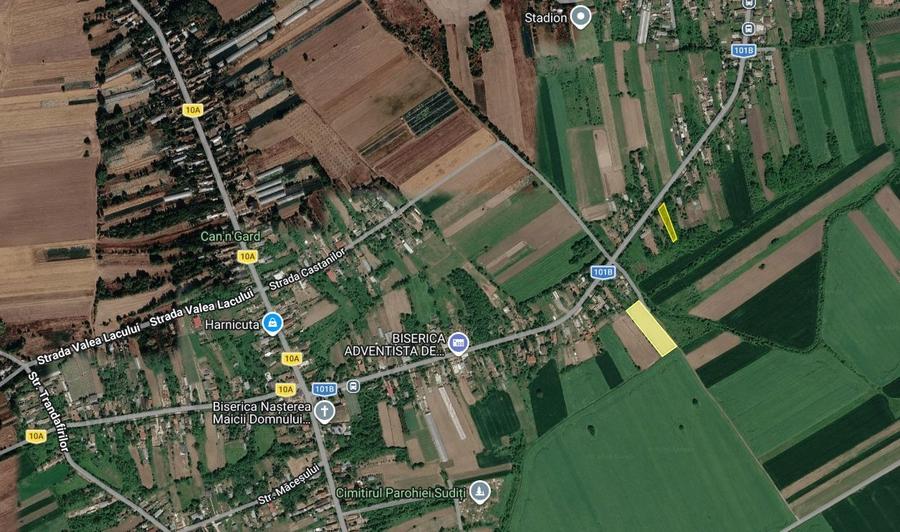 Teren agricol intravilan de 3300 mp, în Merii Petchii