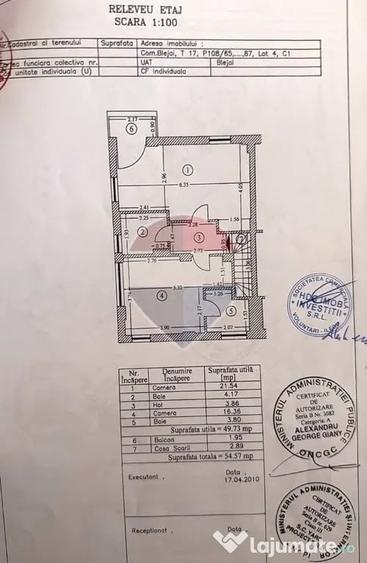 Casă cu 3 camere cu Teren 211 Mp în Blejoi