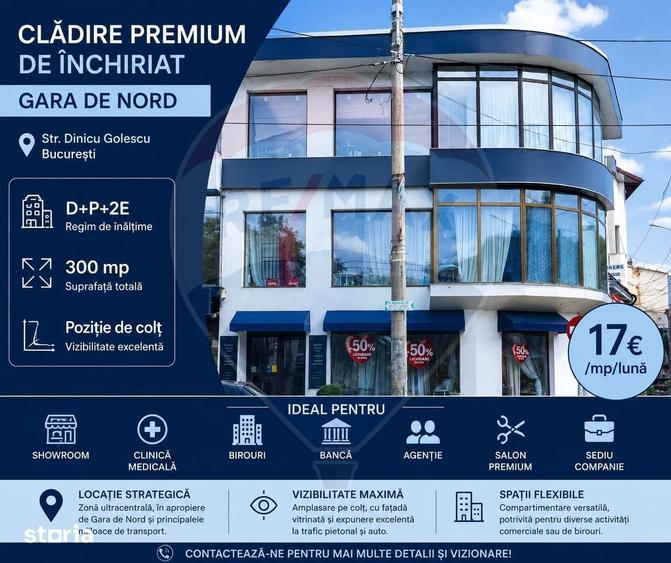Spațiu comercial, de 300 mp, în Gara de Nord