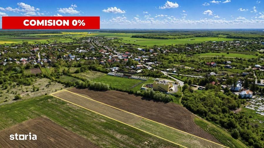 Teren de 21800 mp, în Gruiu